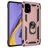 Mobigear Armor Ring Samsung Galaxy A51 Hülle Hardcase Backcover Stoßfest mit Ringhalter - Roségold