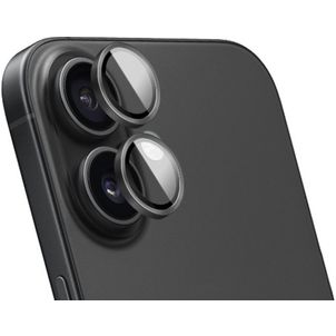 Mobiparts iPhone 16 Panzerglas Gehärtetes Glas Kameralinsen Schutz - Hüllenfreundlich