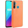Mobigear Croco Realme C3 Hülle Hardcase Backcover - Orange