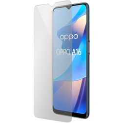 Mobiparts Regular OPPO A16 Panzerglas Gehärtetes Glas Displayschutz - Hüllenfreundlich