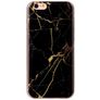 Mobigear Marble iPhone 6 Hülle Flexibles TPU Backcover - Schwarz