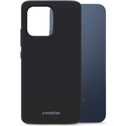 Mobilize Rubber Gelly OPPO Reno 15F Hülle Flexibles TPU Backcover - Schwarz