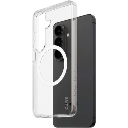 CARE by PanzerGlass Urban Explorer Durchsichtig Samsung Galaxy S26 MagSafe Hülle Hardcase Backcover Stoßfest - Transparent