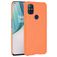 Mobigear Croco OnePlus Nord N10 5G Hülle Hardcase Backcover - Orange