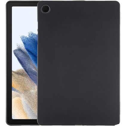 Mobigear Basics Dünne Samsung Galaxy Tab A9 Plus (2023) Hülle Flexibles TPU Backcover - Schwarz
