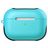 Mobigear Frosted Apple AirPods Pro 1 Hardcase Hülle - Türkis Mobigear Frosted Apple AirPods Pro 1 Hardcase Hülle - Türkis