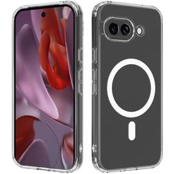 Mobigear Crystal Durchsichtig Google Pixel 9a MagSafe Hülle Hardcase Backcover - Transparent