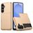 Mobigear Card Samsung Galaxy S26 Plus Hülle Hardcase Backcover Stoßfest mit Kartenhalter - Gold