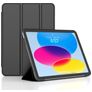 Mobigear Tri-Fold Gel iPad 11 (2025) Hülle TPU,Kunstleder Klapphülle - Schwarz