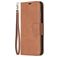 Mobigear Excellent Samsung Galaxy A52s 5G Hülle Klapphülle Geldbörse - Cognac