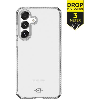 ITSKINS Level 2 SpectrumClear R Durchsichtig Samsung Galaxy S25 FE Hülle Flexibles TPU Backcover Stoßfest - Transparent
