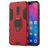 Mobigear Armor Ring Xiaomi Pocophone F1 Hülle Hardcase Backcover Stoßfest mit Ringhalter - Rot