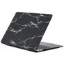 Mobigear Marble MacBook Air 13 Zoll (2018-2020) Hardshell Hülle Laptop Cover MacBook Case - Schwarz - Modell A1932 / A2179 / A2337