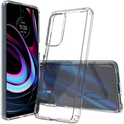 Mobigear Crystal Durchsichtig Motorola Edge (2021) Hülle Hardcase Backcover - Transparent