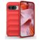 Mobigear Bumpy Google Pixel 9 Pro Hülle Flexibles TPU Backcover - Rot