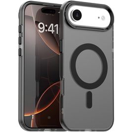 Mobigear Shockproof iPhone Air MagSafe Hülle Hardcase Backcover - Schwarz