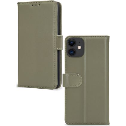 Mobilize Premium Gelly Wallet iPhone 11 Hülle Klapphülle Geldbörse - Grün