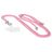Mobiparts Phonecord Universal-Handykette einstellbar - Pink