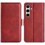 Mobigear Slim Magnet Samsung Galaxy S24 FE Hülle Klapphülle Geldbörse - Rot