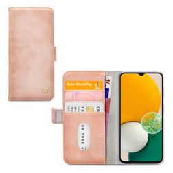 Mobilize Elite Gelly Samsung Galaxy A13 5G Klapphülle Portemonnaie - Soft Pink