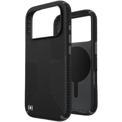 Speck Presidio2 Grip iPhone 17 Pro MagSafe Hülle Hardcase Backcover Stoßfest - Schwarz