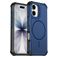 Mobigear Airbag Shockproof iPhone 17 MagSafe Hardcase Backcover - Blau