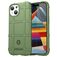 Mobigear Rugged Shield iPhone 15 Hülle Flexibles TPU Backcover Stoßfest - Grün