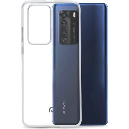 Mobilize Gelly Durchsichtig Huawei P40 Pro Plus Hülle Flexibles TPU Backcover - Transparent