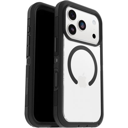 OtterBox Defender Pro XT iPhone 17 Pro MagSafe Hardcase Backcover Shockproof - Transparent / Schwarz