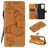 Mobigear Butterfly OPPO A94 5G Hülle Klapphülle Geldbörse - Cognac