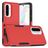 Mobigear Heavy Armor Samsung Galaxy A56 Hülle Hardcase Backcover Stoßfest - Rot