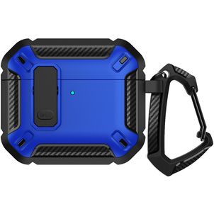 Mobigear Armor Clip Apple AirPods 4 Hardcase Hülle - Blau