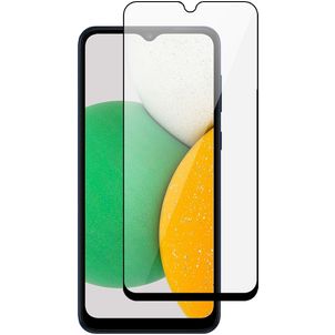 Mobigear Premium Samsung Galaxy A03 Panzerglas Gehärtetes Glas Displayschutz - Hüllenfreundlich - Schwarz