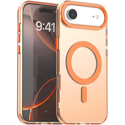 Mobigear Shockproof iPhone Air MagSafe Hülle Hardcase Backcover - Orange