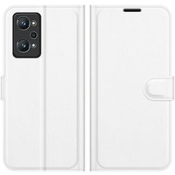 Mobigear Classic Realme GT Neo 3T Hülle Klapphülle Geldbörse - Weiß