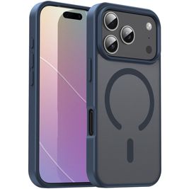 Mobigear Shockproof iPhone 17 Pro MagSafe Hülle Hardcase Backcover - Cyan Blue