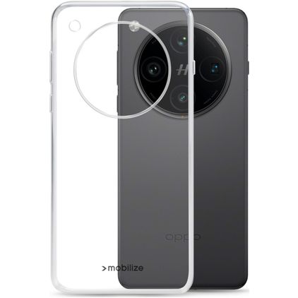Mobilize Gelly Durchsichtig OPPO Find X8 Pro Hülle Flexibles TPU Backcover - Transparent
