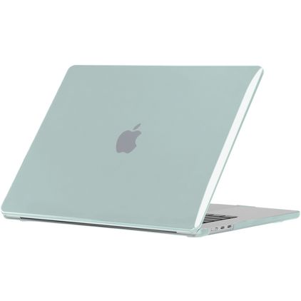 Mobigear Glossy MacBook Air 15 Zoll (2023-2026) Hardcase Hülle MacBook Case - Grün - Model A2941 / A3114 / A3241 / A3448