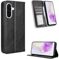 Mobigear Sensation Samsung Galaxy A56 Hülle Klapphülle Geldbörse - Schwarz