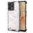Mobigear Honeycomb Realme C31 Hülle Hardcase Backcover Stoßfest - Weiß