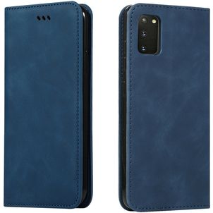 Mobigear Retro Slim Samsung Galaxy S20 Hülle Klapphülle Geldbörse - Blau