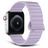 Decoded Traction Loop Silikon Apple Watch Armband Magnetverschluss - 49/46/45/44 mm - Lavender