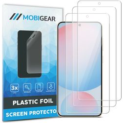 Mobigear Samsung Galaxy S24 FE Displayschutz Schutzfolie - Hüllenfreundlich (3er Pack)