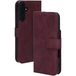 Mobiparts Classic Wallet Samsung Galaxy A25 5G Hülle Klapphülle Geldbörse - Velvet Red