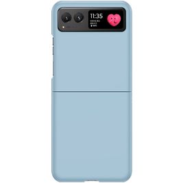 Mobigear Colors Motorola Razr 40 Hülle Hardcase Backcover - Babyblau