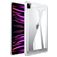 Mobigear Crystal iPad Pro 11 Zoll (2020) Hardcase Hülle Backcover - Transparent / Weiß
