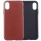 Mobigear Excellent iPhone XS Max Hülle Flexibles TPU Backcover - Cognac