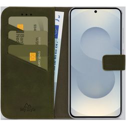 My Style Flex Wallet Samsung Galaxy S25 Edge Hülle Klapphülle Geldbörse - Forest Green