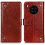 Mobigear Ranch HONOR 50 Lite Hülle Klapphülle Geldbörse - Braun