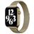 Mobigear Slim Loop Milanaise Apple Watch Armband Magnetverschluss - 49/46/45/44 mm - Bronze Gold